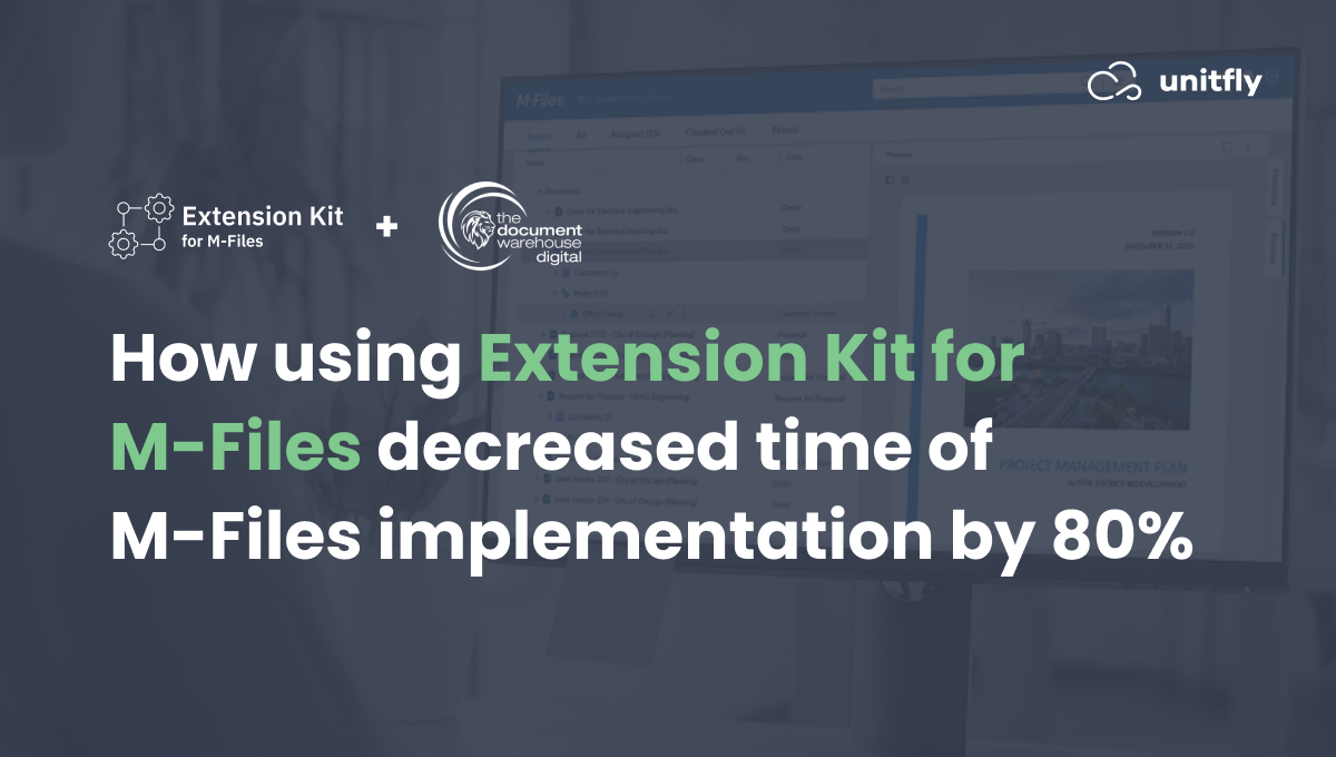 Case study Document Warehouse Digital Extension Kit feature