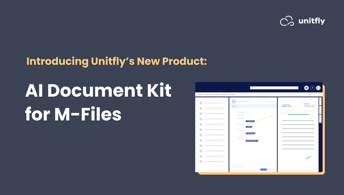 Introducing Unitfly’s New Product: Extension Kit Document AI