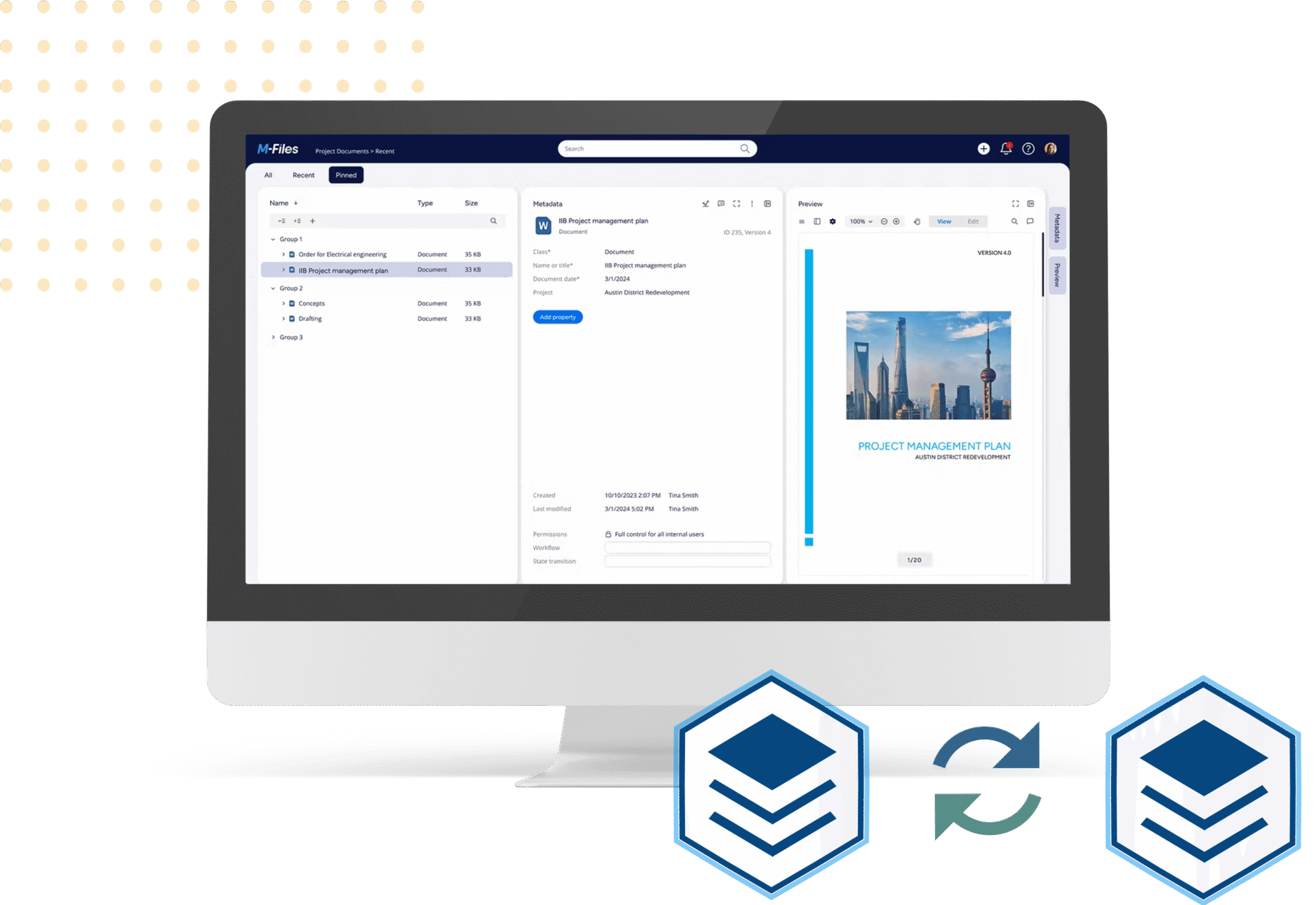 Advanced file export/import - Extension Kit for M-Files | Unitfly