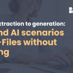 Webinar From extraction to generation: Extend AI scenarios in M-Files without coding