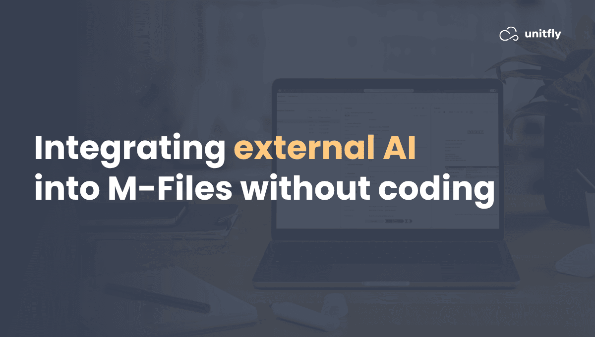 Integrating external AI into M-Files without coding